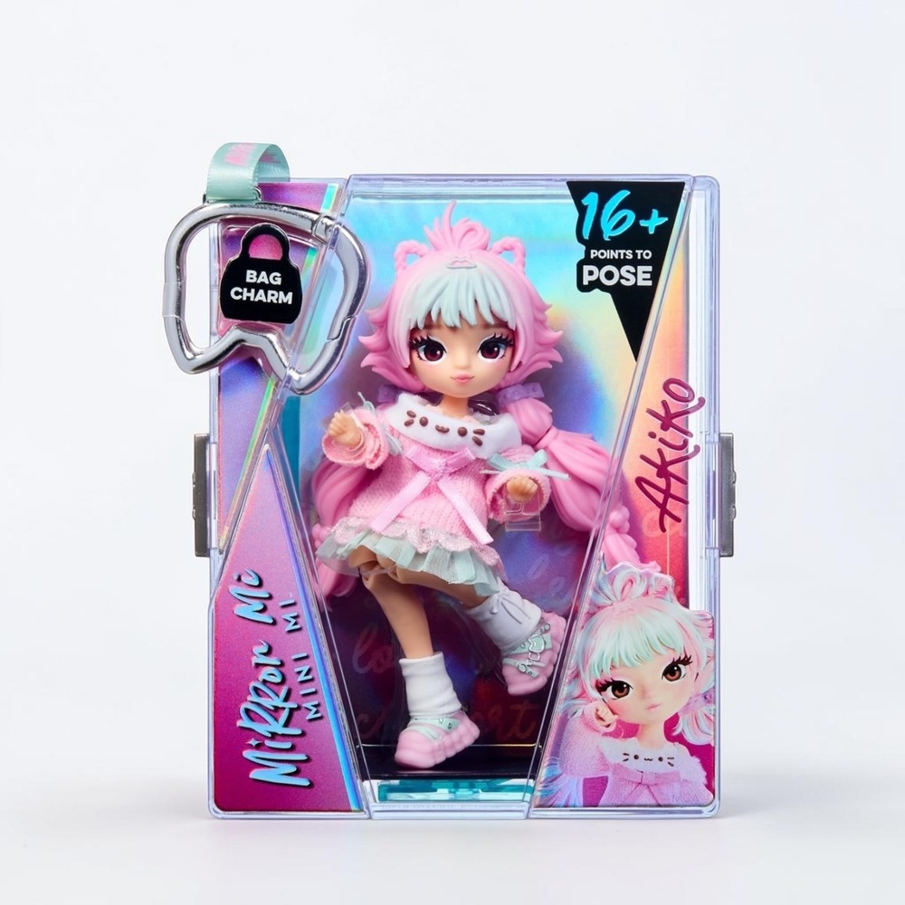 Mirror Mi Mini Mi Akiko Kittyama Cozy Poseable 4 inch Fashion Doll IN HAND